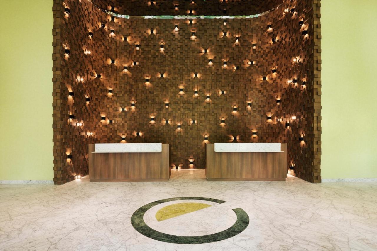 Element By Westin City Center Dauhá Exteriér fotografie The reception area of the hotel